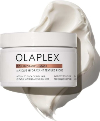 Picture of Olaplex Rich Hydration Mask: Cuticle Sealing Mask | Hydrate & Control Frizz | For Dry or Medium to Coarse Hair, 200 ml / 6.7 Fl Oz
