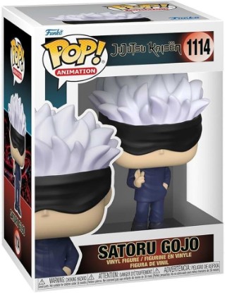 Picture of Funko Pop! Animation: Jujutsu Kaisen - Satoru Gojo - Collectable Vinyl Figure - Gift Idea - Official Merchandise - Toys for Kids & Adults - Anime Fans - Model Figure for Collectors and Display