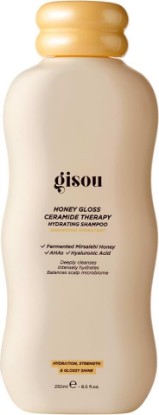 Picture of Gisou Honey Gloss Ceramide Therapy Hydrating Shampoo – Deeply Cleanses & Restores Moisture, Ceramides & AHAs, (Wildflower Honey Scent)