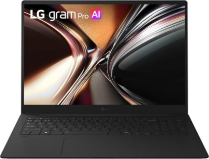 Picture of LG gram Pro 16-inch Thin and Lightweight Dual AI Laptop Computer, Windows 11 Home, Copilot+ PC, Intel Core Ultra 7 355, 32GB RAM, 512GB SSD, Obsidian Black