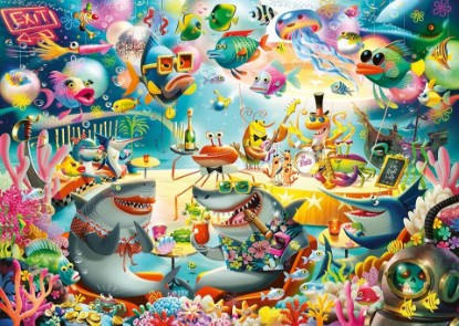 Picture of Ravensburger Ocean Lounge 1000 Piece Puzzle for Adults The Forest Stewardship Council