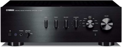 Picture of Yamaha Audio A-S301BL Natural Sound Integrated Stereo Amplifier (Black)
