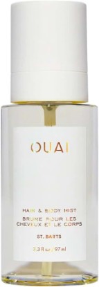 Picture of OUAI St. Barts Hair and Body Mist - Tropical-Scented Hair Perfume and Body Spray - Notes of Dragonfruit, Orange Blossom, Tuberose & Musk (3.3 Fl Oz)