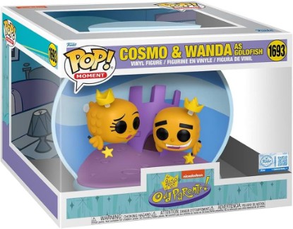 Picture of Funko Pop Moment: Fairly Odd Parents - Cosmo and Wanda as Goldfish - Amazon Exclusive - Collectable Vinyl Figure - Gift Idea - Official Merchandise - Toys for Kids & Adults