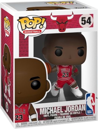 Picture of Funko Pop! NBA: Bulls - Michael Jordan - Collectable Vinyl Figure - Gift Idea - Official Merchandise - Toys for Kids & Adults - Sports Fans - Model Figure for Collectors and Display