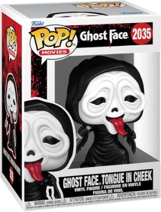 Picture of Funko Pop! Vinyl: Ghost Face - Ghost Face Tongue in Cheek - Collectable Vinyl Figure - Gift Idea - Official Merchandise - Toys for Kids & Adults - Horror Fans