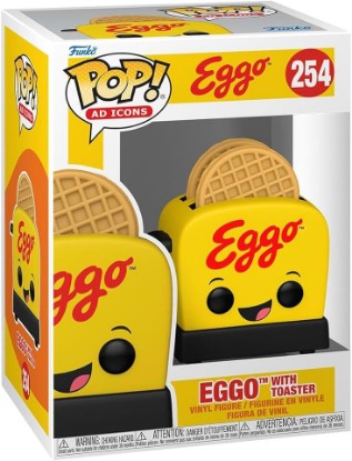Picture of Funko Pop! AD Icon: Kellogg's - Eggo with Toaster - Collectable Vinyl Figure - Gift Idea - Official Merchandise - Toys for Kids & Adults - Ad Icons Fans