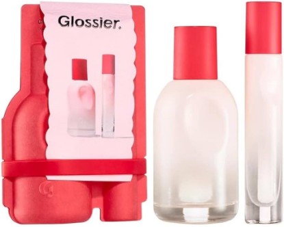 Picture of Glossier You Limited Edition Eau de Parfum Holiday Gift Set - Full Size Spray (1.7oz / 50ml) and Travel Size Rollerball (0.27oz / 8ml)