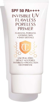 Picture of Charlotte Tilbury Invisible UV Flawless Makeup Primer - Broad Spectrum SPF 50 Sunscreen & Poreless Face Primer - Enriched with Hyaluronic Acid to Hydrate, Protect & Prime Skin