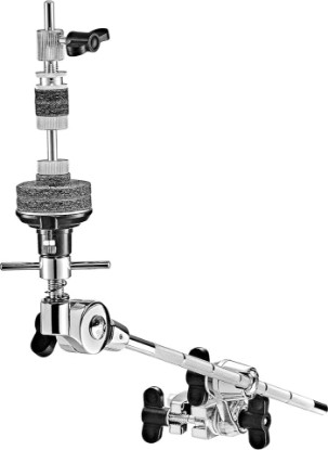 Picture of X-Hat Cymbal Stand Arm for Auxiliary Hihats or Stacks with Clutch and Adjustable Tension, Chrome Plated Steel, 2-YEAR WARRANTY
