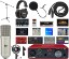 Picture of Focusrite Scarlett Solo 3rd Gen USB Audio Interface Bundle w/LyxPro Cardioid Condenser Mic, Shockmount, Pop Filter, XLR Cable, Metal Mic Stand, Studio Headphones & Focusrite Creative Software Kit