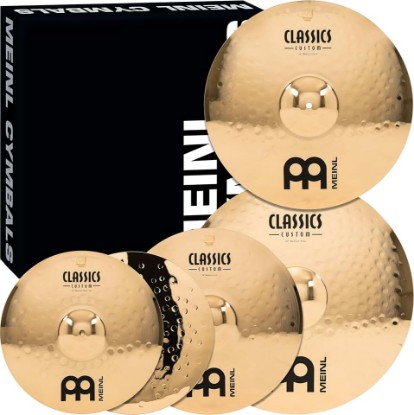 Picture of Meinl Cymbals CC-141620+18 Classics Custom Bonus Pack Cymbal Box Set with 18" Crash