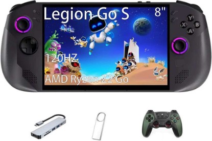 Picture of Lenovo Legion Go S Handheld Gaming Console, 16GB RAM 1TB SSD, Steam OS, AMD Ryzen Z2 Go, 8" 120Hz IPS LCD Touch Screen, with GSF Kit