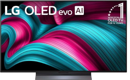 Picture of LG 48-Inch Class OLED evo AI 4K C5 Series Smart TV w/Dolby Atmos, Dolby Vision, HDR10, AI Super Upscaling 4K, Filmmaker Mode, Wow Orchestra, Alexa Built-in (OLED48C5PUA, 2025)