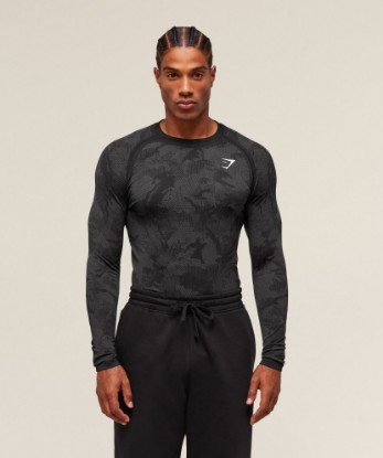 Picture of Geo Seamless Long Sleeve T-Shirt