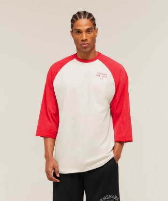 Picture of Retro Collegiate 3/4 Sleeve T-Shirt